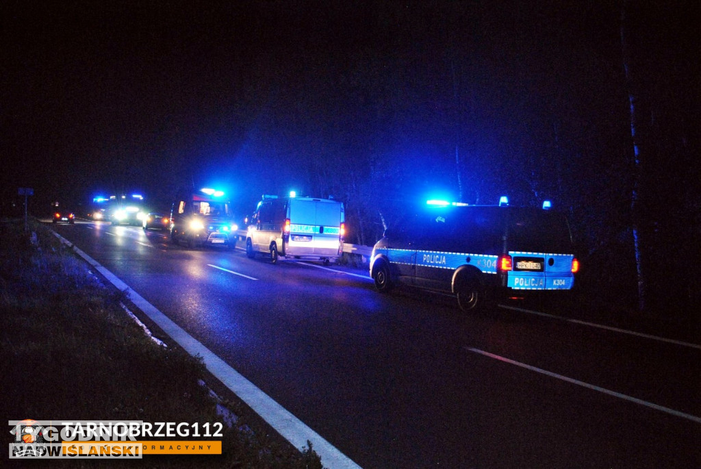 Groźny wypadek drogowy na Wisłostradzie