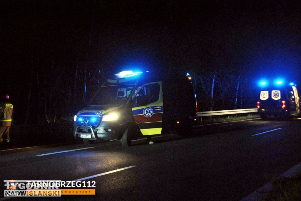 Groźny wypadek drogowy na Wisłostradzie