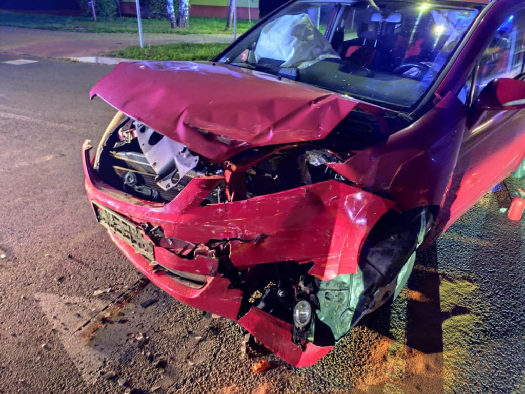 Wypadek w centrum Staszowa