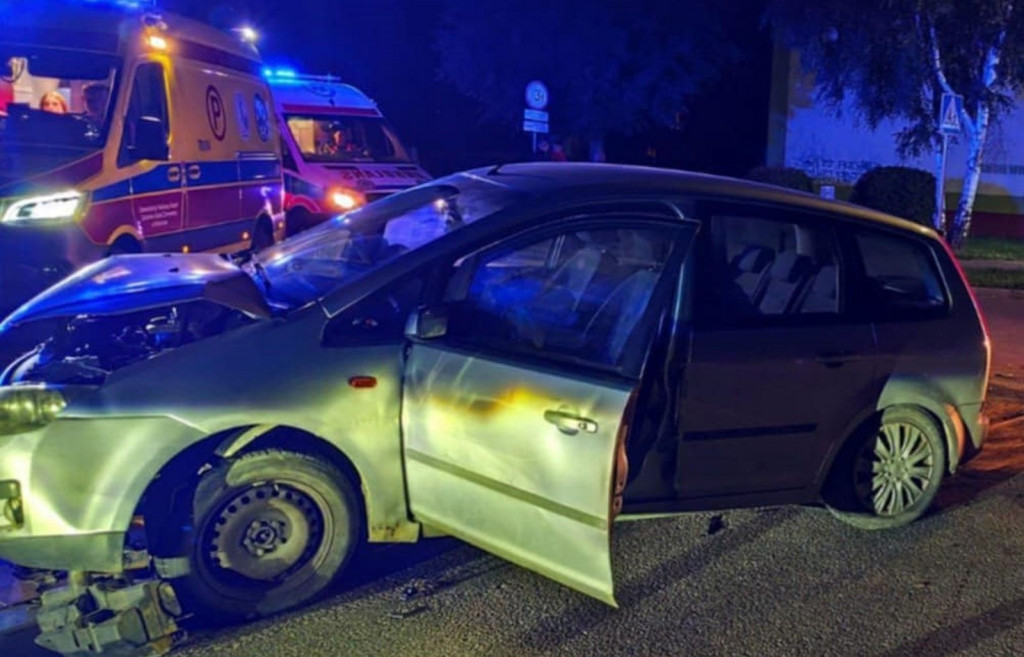 Wypadek w centrum Staszowa