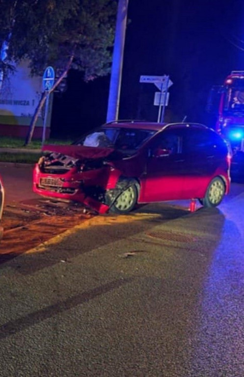 Wypadek w centrum Staszowa