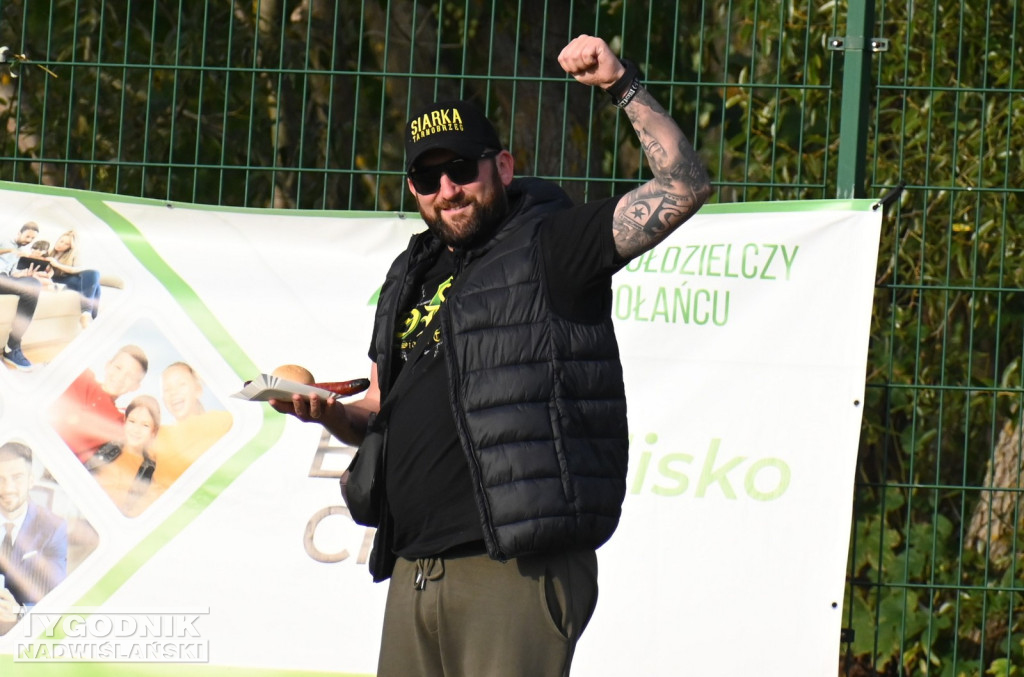 Kibice na meczu Czarni Połaniec - Siarka Tarnobrzeg
