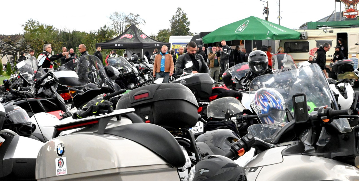 Motocyklowe spotkanie w Lenarczycach