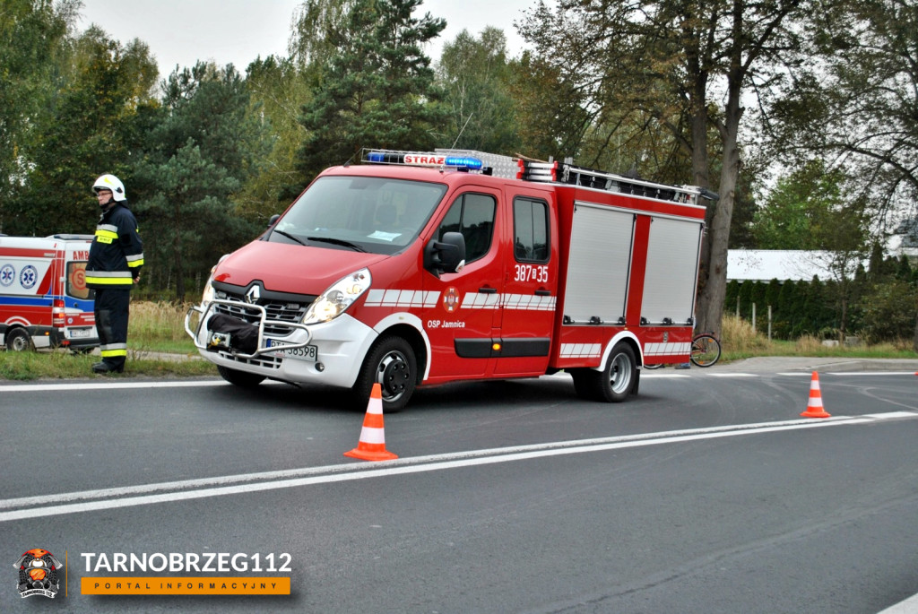 Wypadek w Jamnicy (04.10.25 r.)