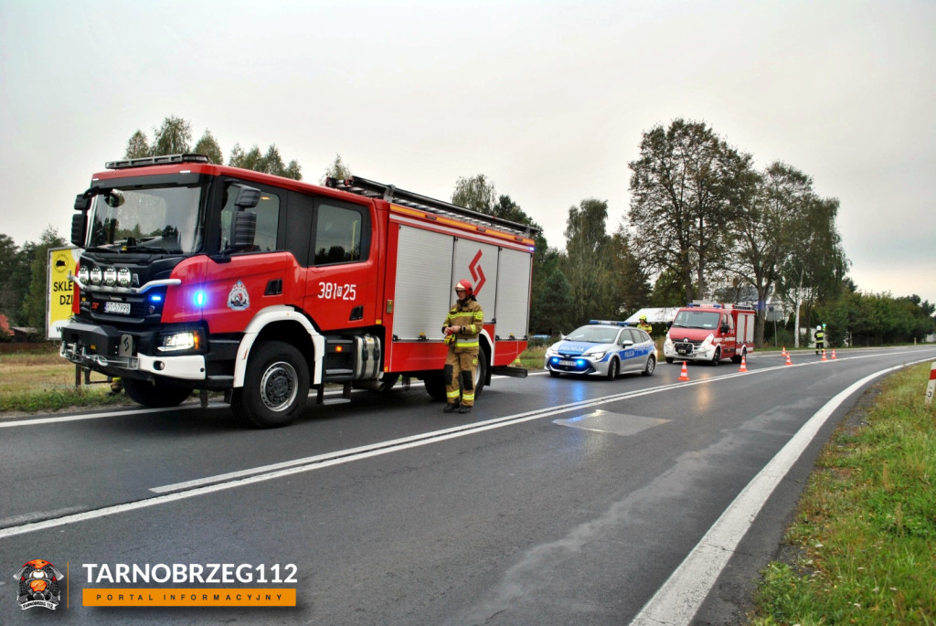 Wypadek w Jamnicy (04.10.25 r.)