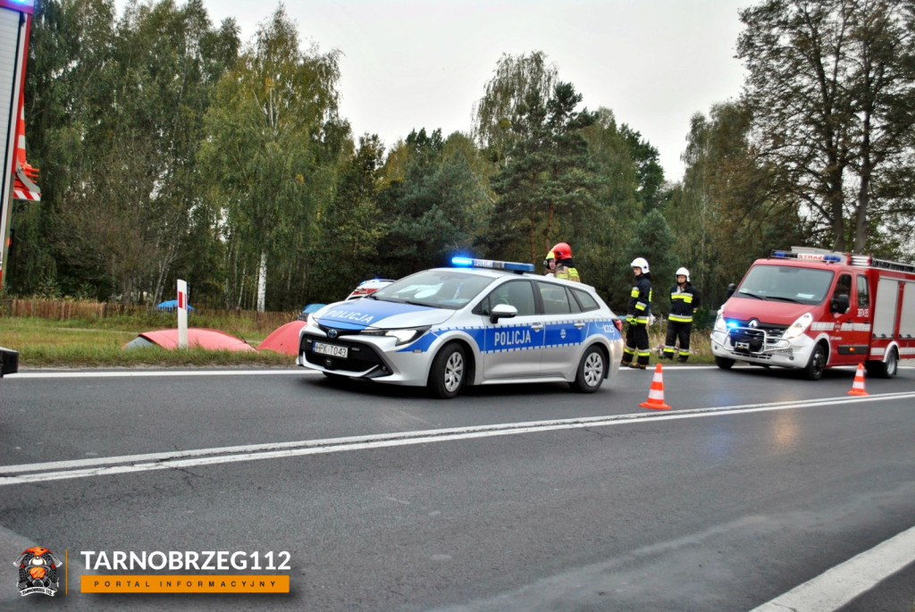 Wypadek w Jamnicy (04.10.25 r.)