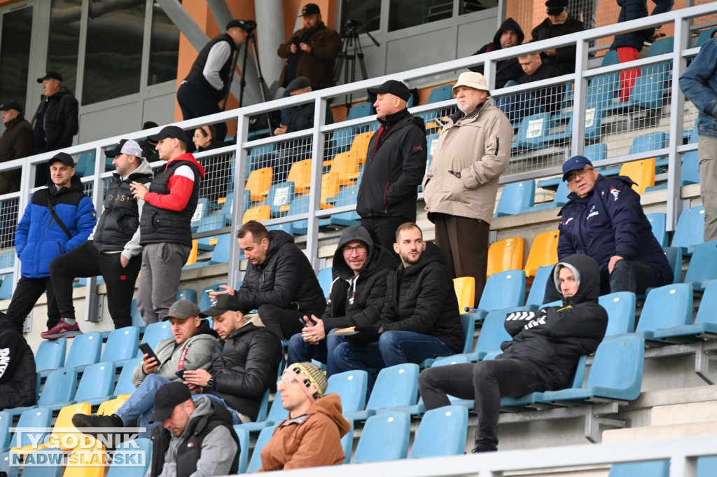 Kibice na meczu Siarka - Naprzód Jędrzejów
