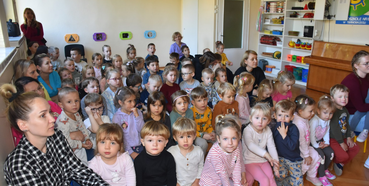 Tarnobrzeskie przedszkolaki spotkały się z Bolesławem Chrobrym i Odą