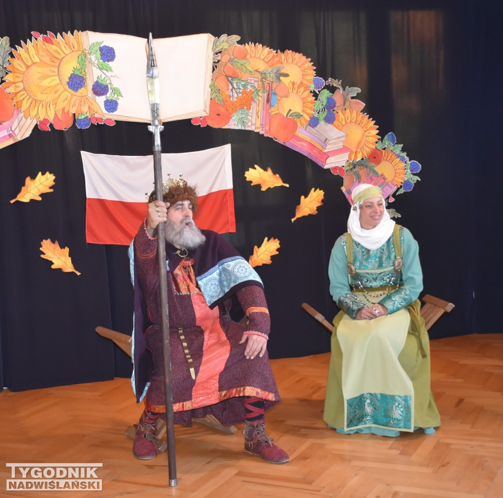 Tarnobrzeskie przedszkolaki spotkały się z Bolesławem Chrobrym i Odą