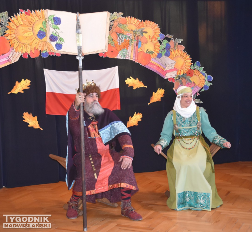 Tarnobrzeskie przedszkolaki spotkały się z Bolesławem Chrobrym i Odą