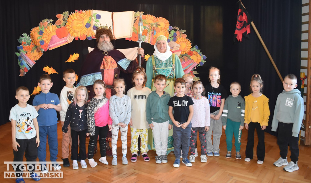 Tarnobrzeskie przedszkolaki spotkały się z Bolesławem Chrobrym i Odą