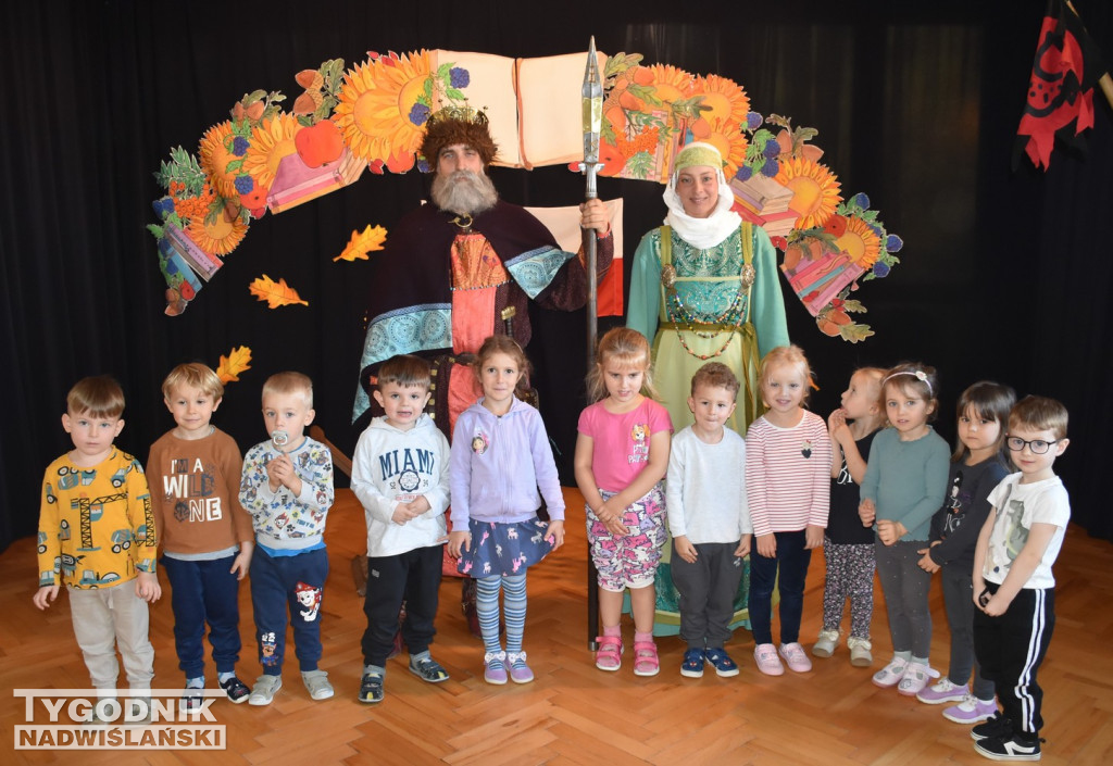 Tarnobrzeskie przedszkolaki spotkały się z Bolesławem Chrobrym i Odą