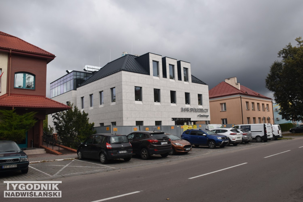 Budowa nowego budynku Banku Spółdzielczego