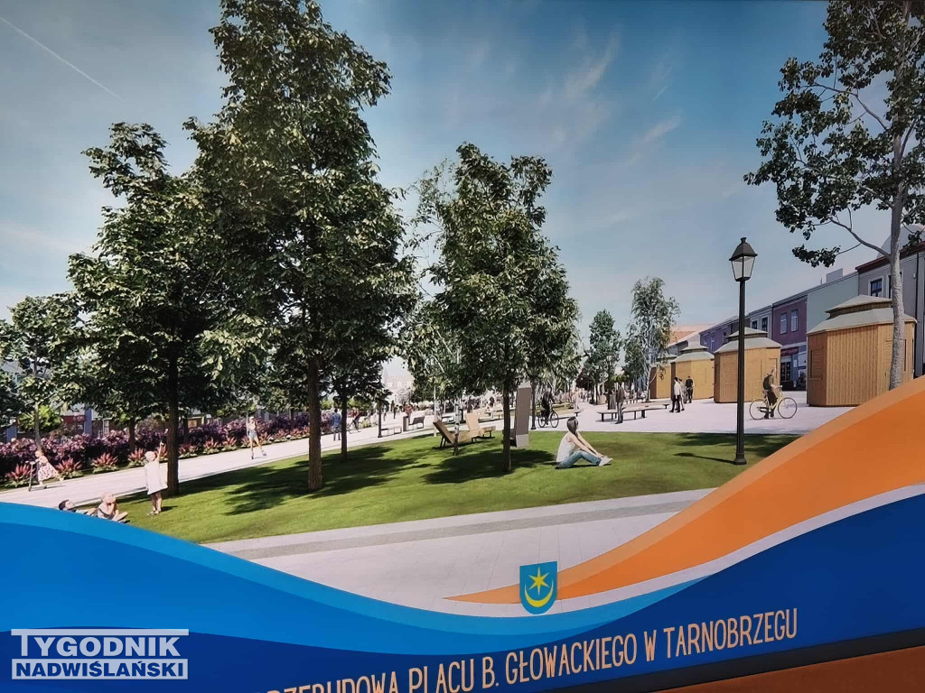 Projekt przebudowy placu Bartosza Głowackiego