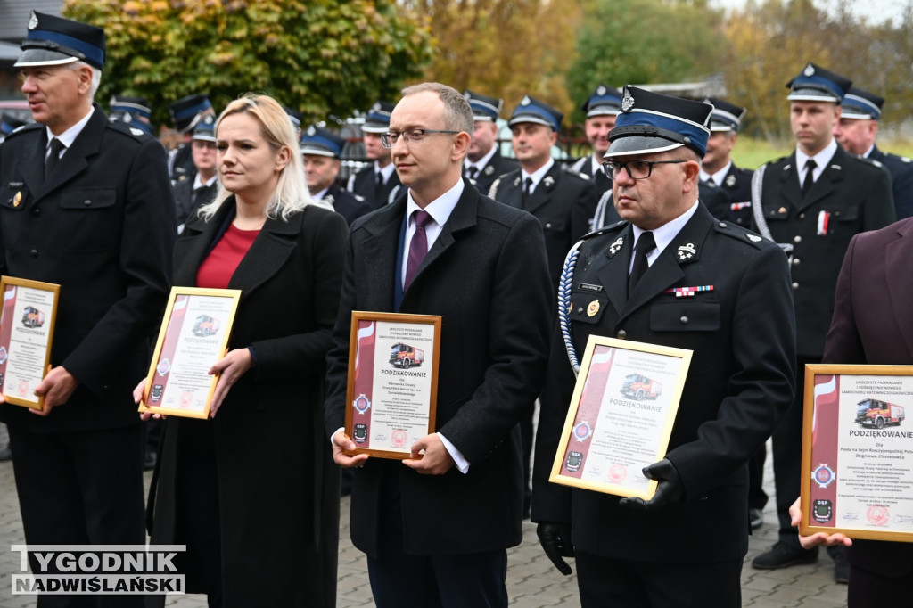 Nowy wóz strażacki dla OSP Chmielów