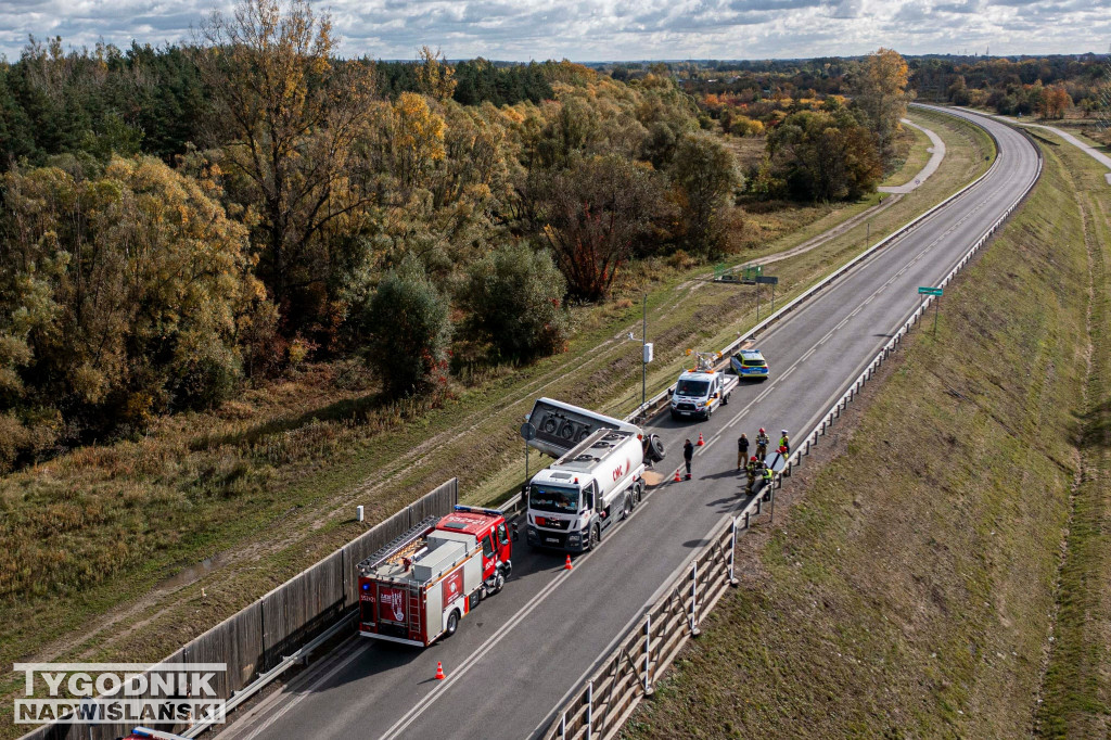 Wypadek na obwodnicy Stalowej Woli