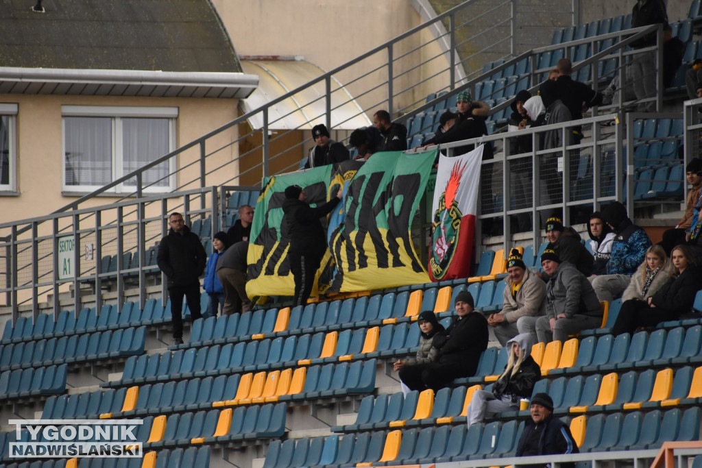 Zdjęcia kibiców mecz Siarka - Avia