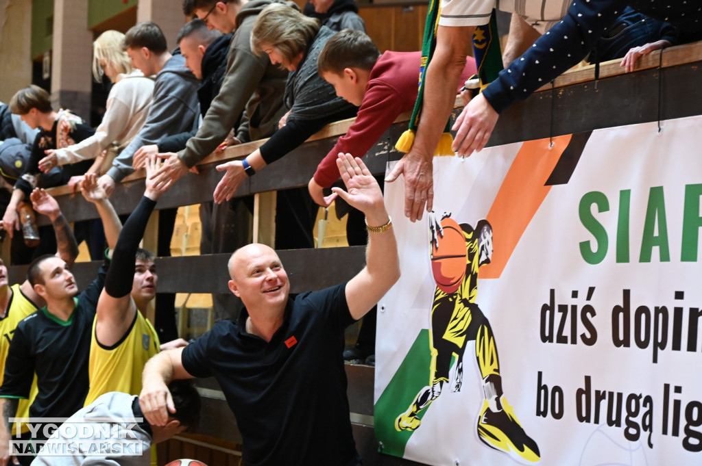 Kibice ma meczu MKKS Siarka - Dziki Basket Mielec
