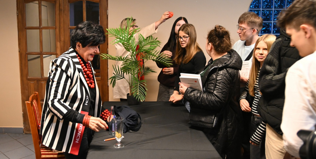 Profesor Joanna Senyszyn w Tarnobrzegu