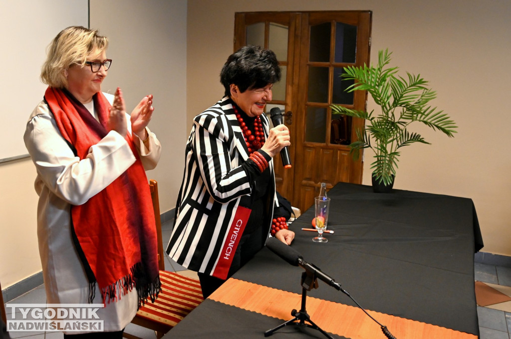 Profesor Joanna Senyszyn w Tarnobrzegu