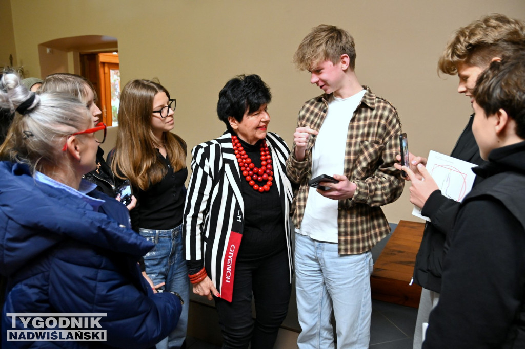 Profesor Joanna Senyszyn w Tarnobrzegu