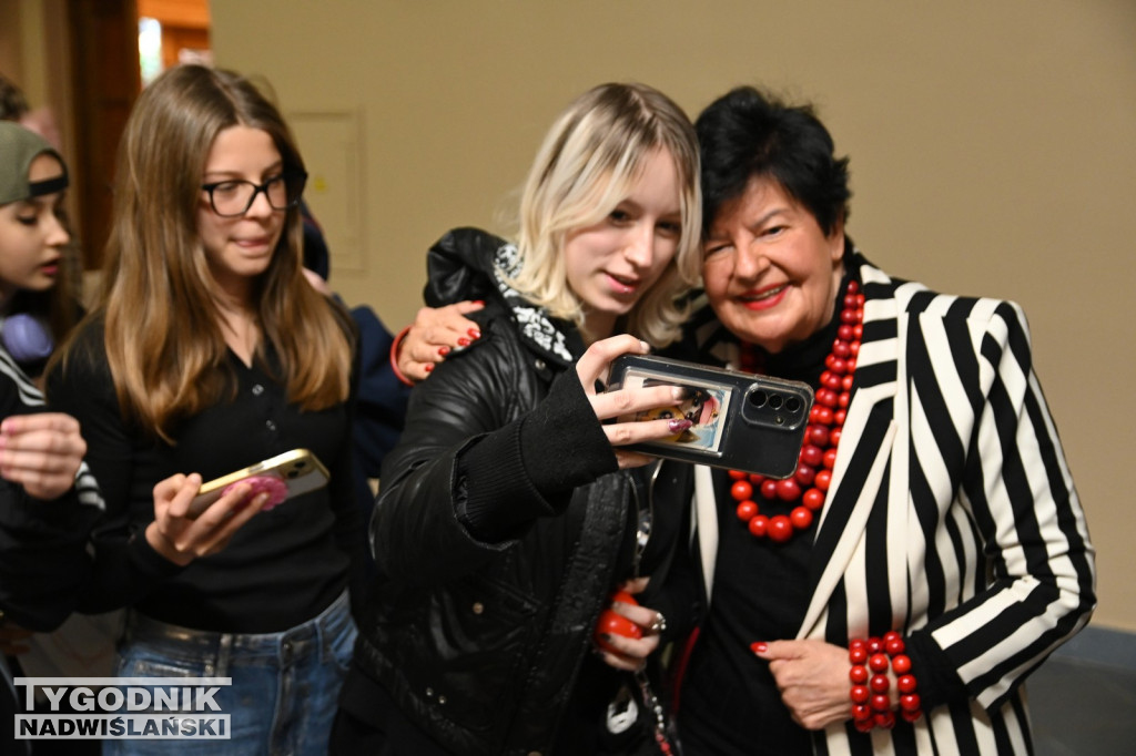 Profesor Joanna Senyszyn w Tarnobrzegu