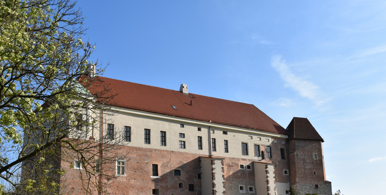 Nowa elewacja Zamku Królewskiego w Sandomierzu