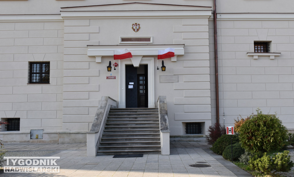 Nowa elewacja Zamku Królewskiego w Sandomierzu