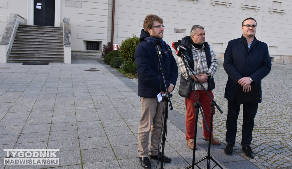 Nowa elewacja Zamku Królewskiego w Sandomierzu