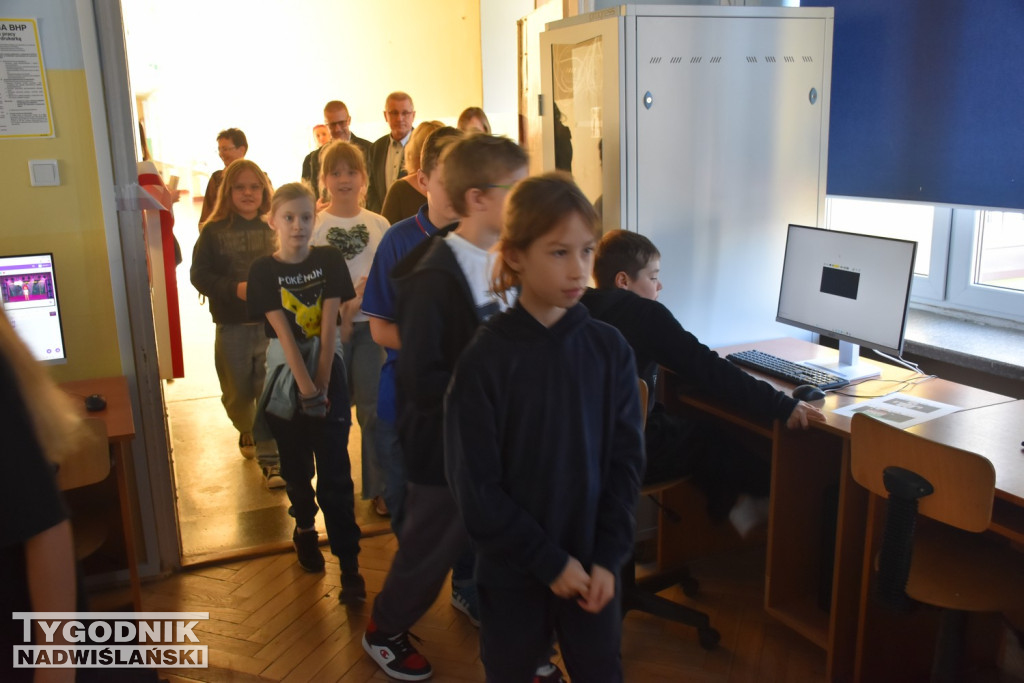 Nowa pracownia komputerowa w SP3 Tarnobrzeg