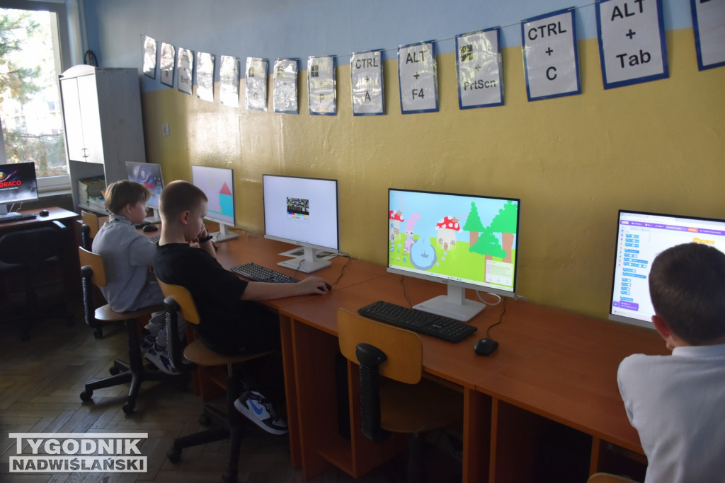 Nowa pracownia komputerowa w SP3 Tarnobrzeg