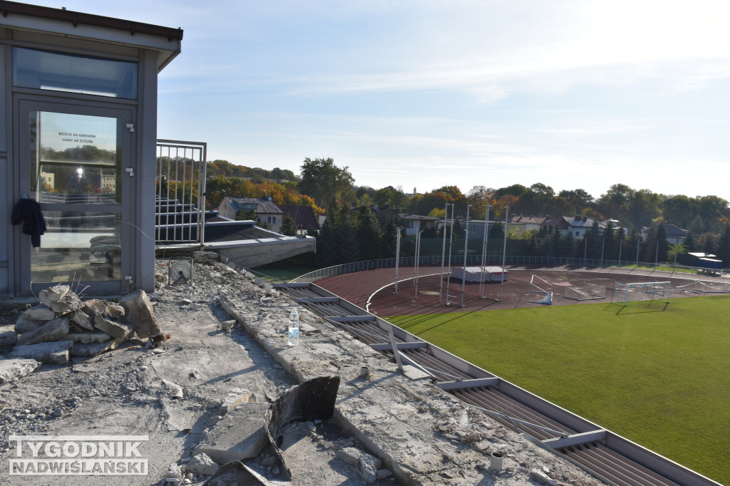 Remont stadionu w Sandomierzu