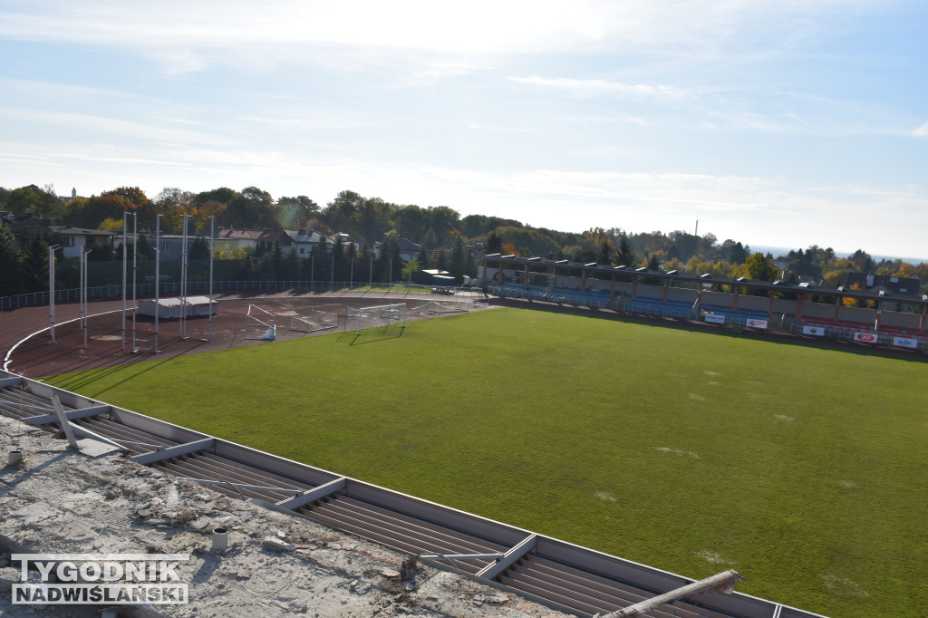 Remont stadionu w Sandomierzu