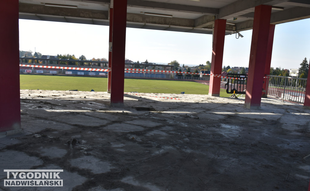 Remont stadionu w Sandomierzu