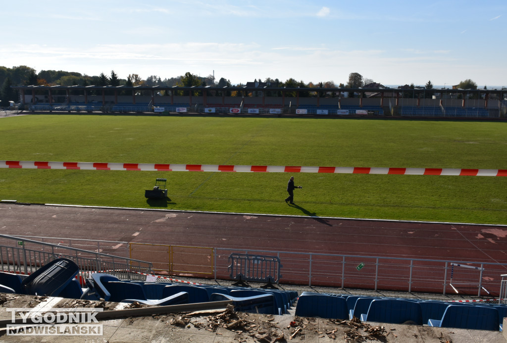 Remont stadionu w Sandomierzu