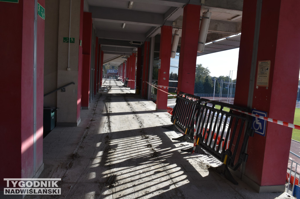Remont stadionu w Sandomierzu