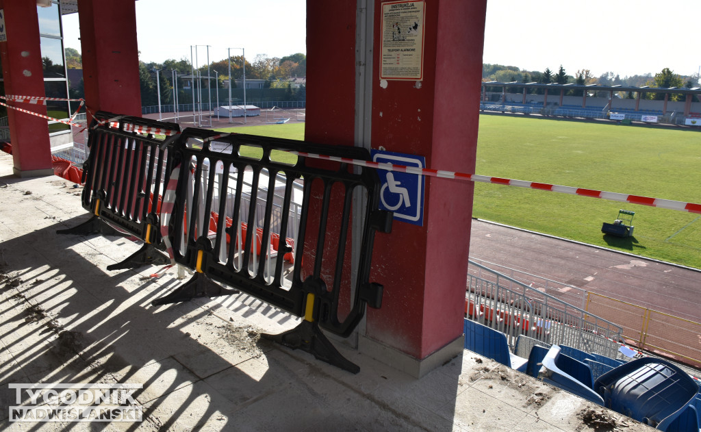 Remont stadionu w Sandomierzu