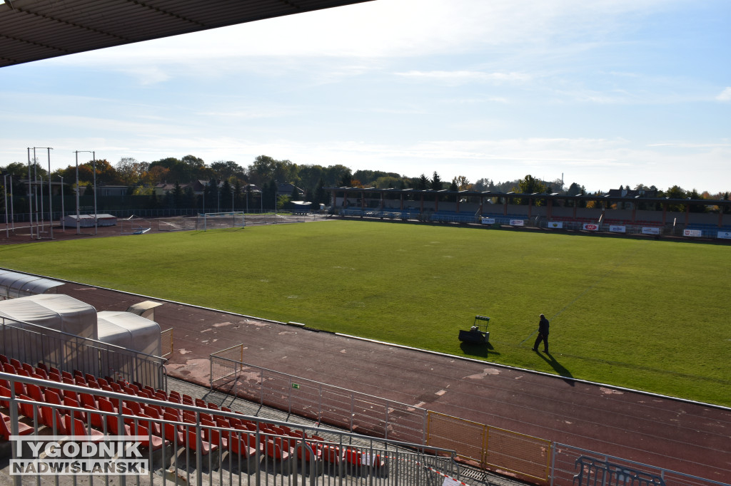Remont stadionu w Sandomierzu