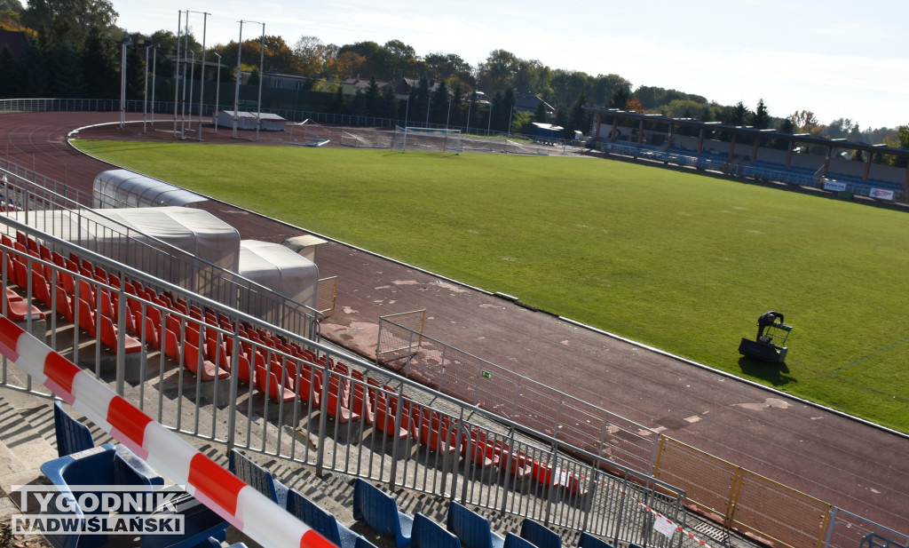 Remont stadionu w Sandomierzu