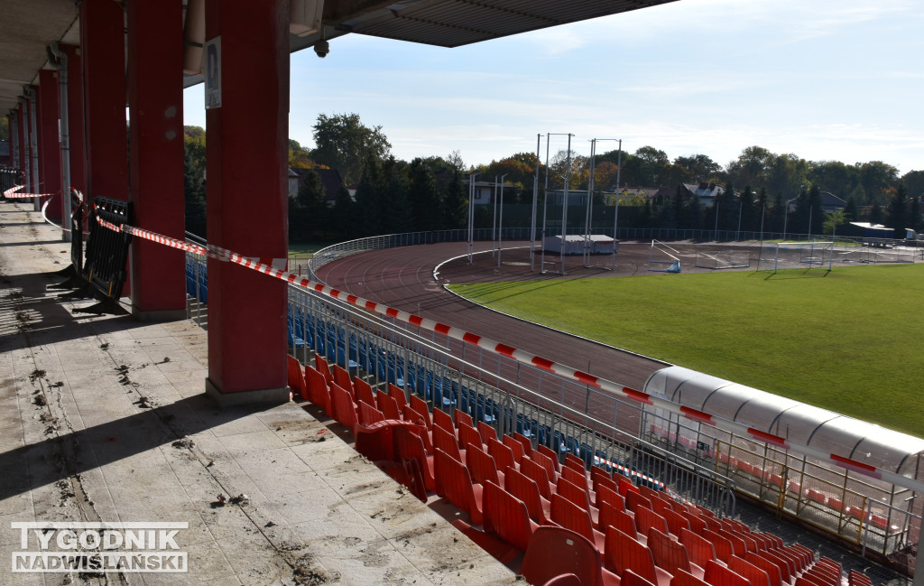 Remont stadionu w Sandomierzu