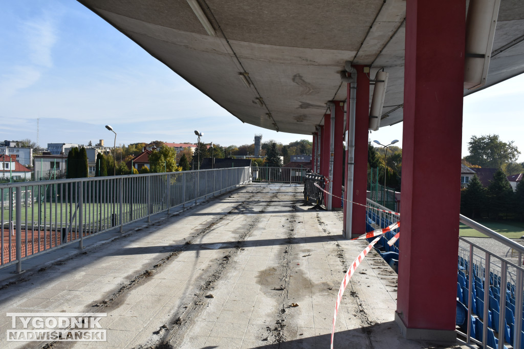 Remont stadionu w Sandomierzu