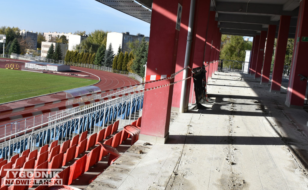 Remont stadionu w Sandomierzu