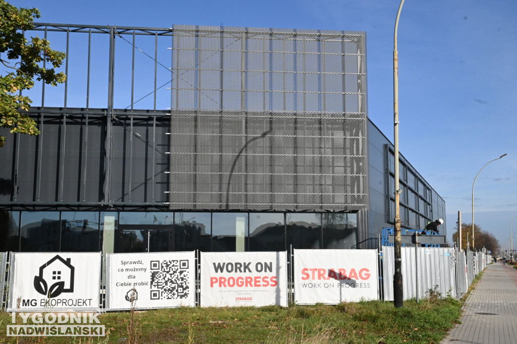 Zielony dach na Pasażu Dominikańskim w Tarnobrzegu