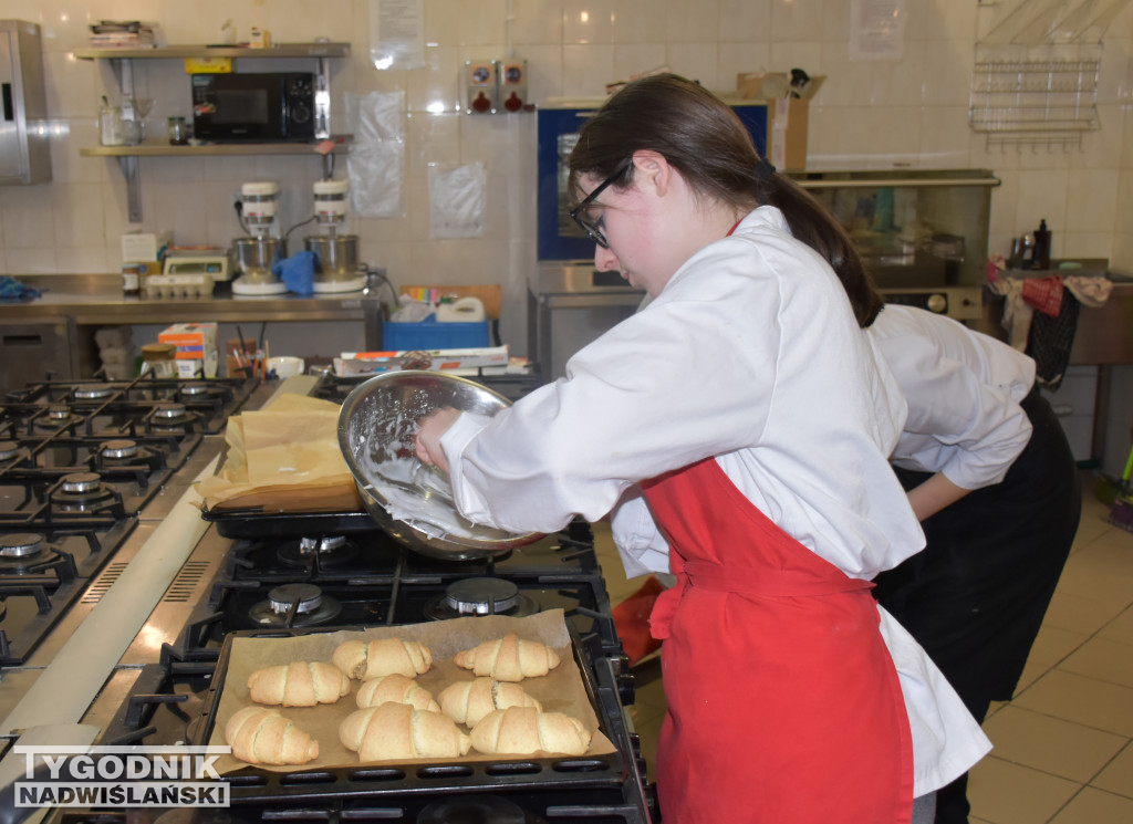 Warsztaty kulinarne w ZSGiH w Sandomierzu