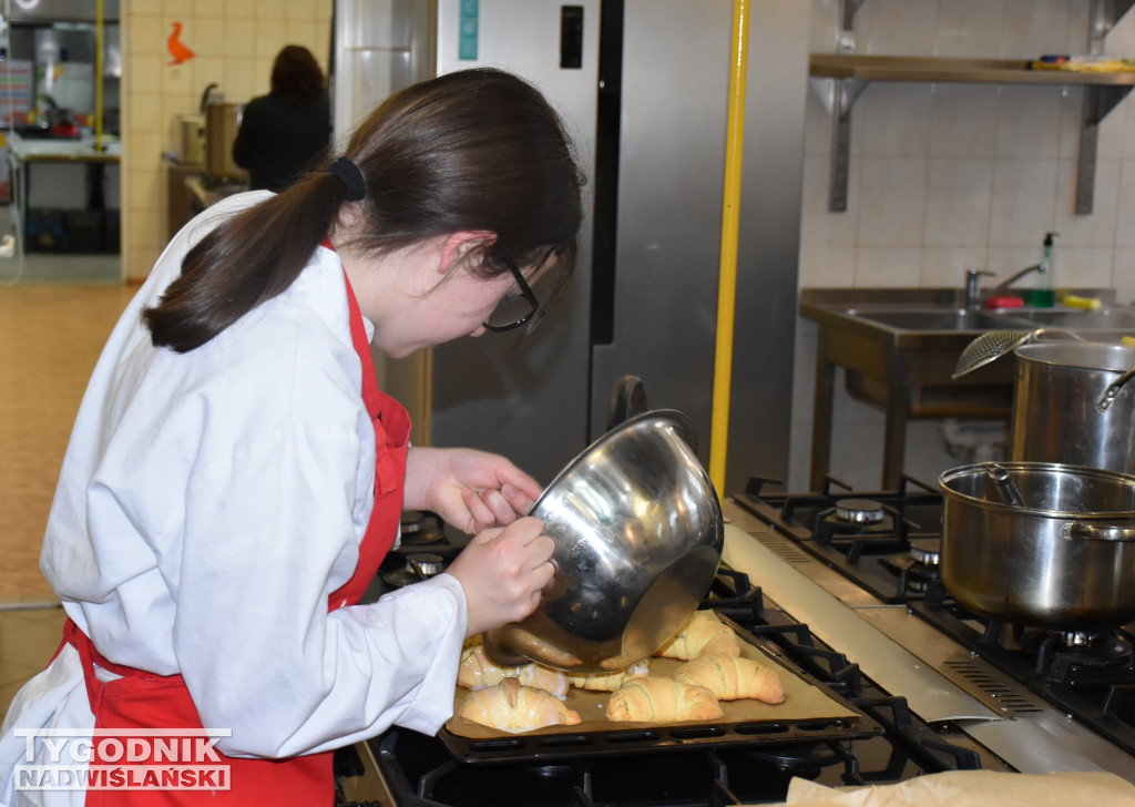 Warsztaty kulinarne w ZSGiH w Sandomierzu