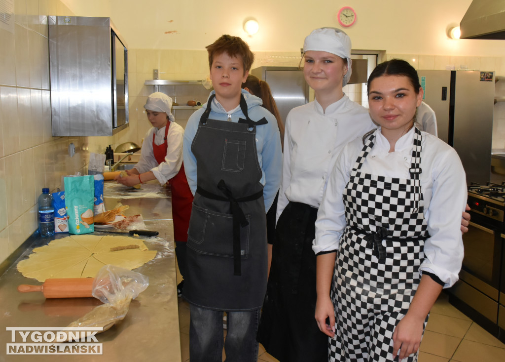 Warsztaty kulinarne w ZSGiH w Sandomierzu
