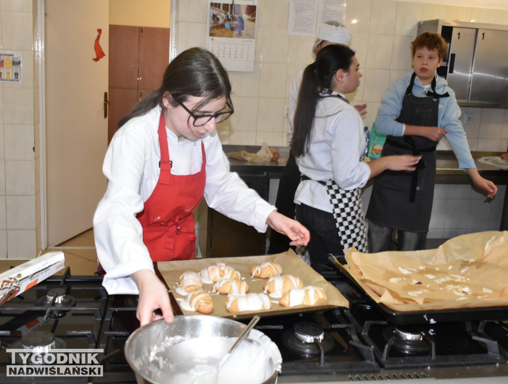 Warsztaty kulinarne w ZSGiH w Sandomierzu