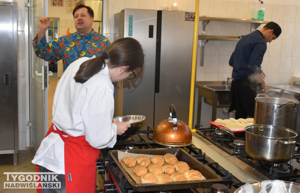 Warsztaty kulinarne w ZSGiH w Sandomierzu