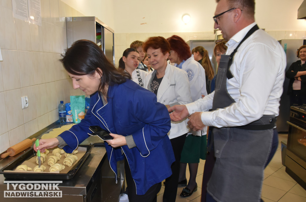 Warsztaty kulinarne w ZSGiH w Sandomierzu