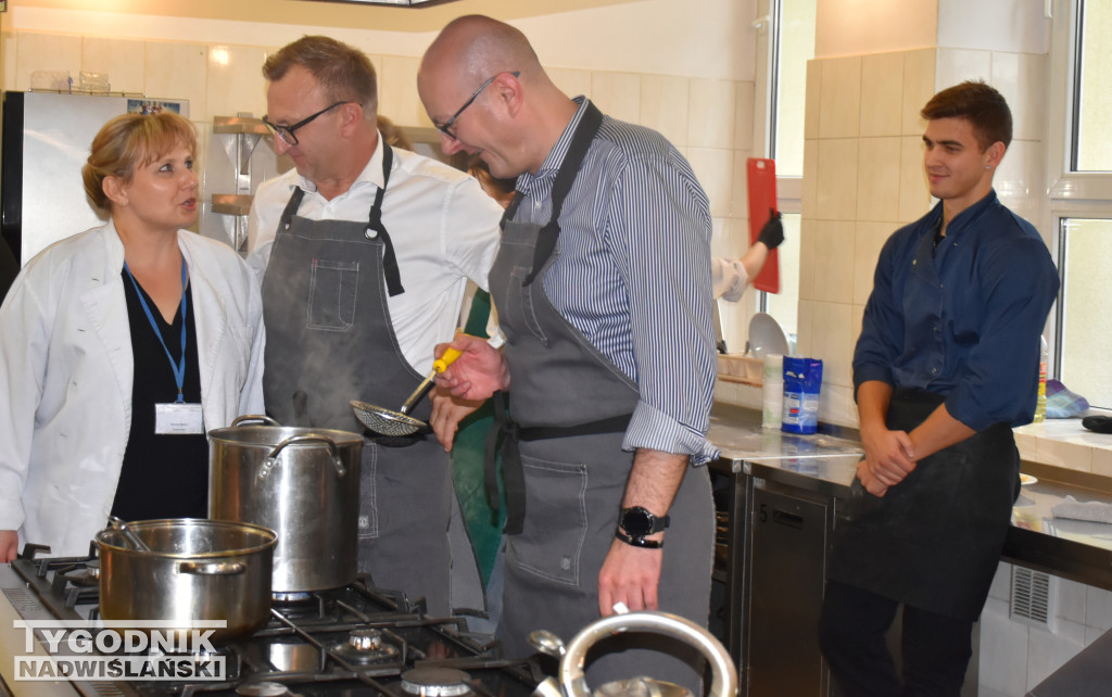 Warsztaty kulinarne w ZSGiH w Sandomierzu